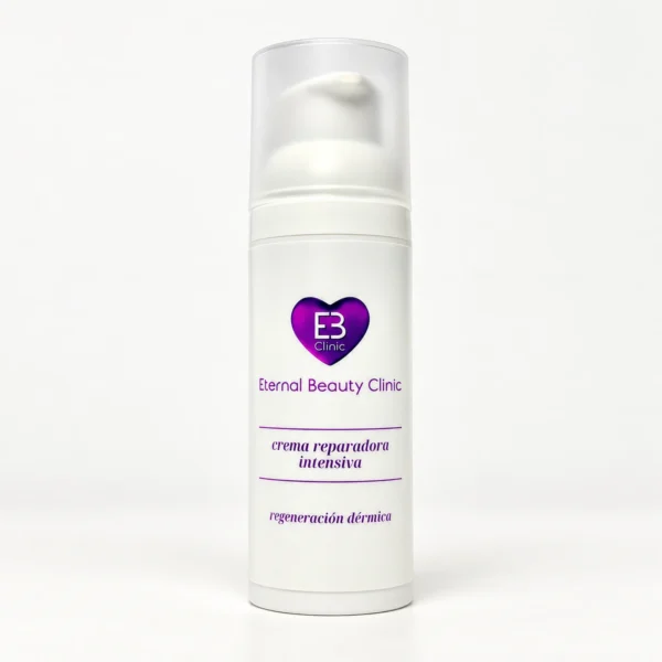 Crema Reparadora Intensiva de Eternal Beauty Clinic con su estuche
