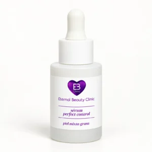 Sérum Perfect Control de Eternal Beauty Clinic con su estuche