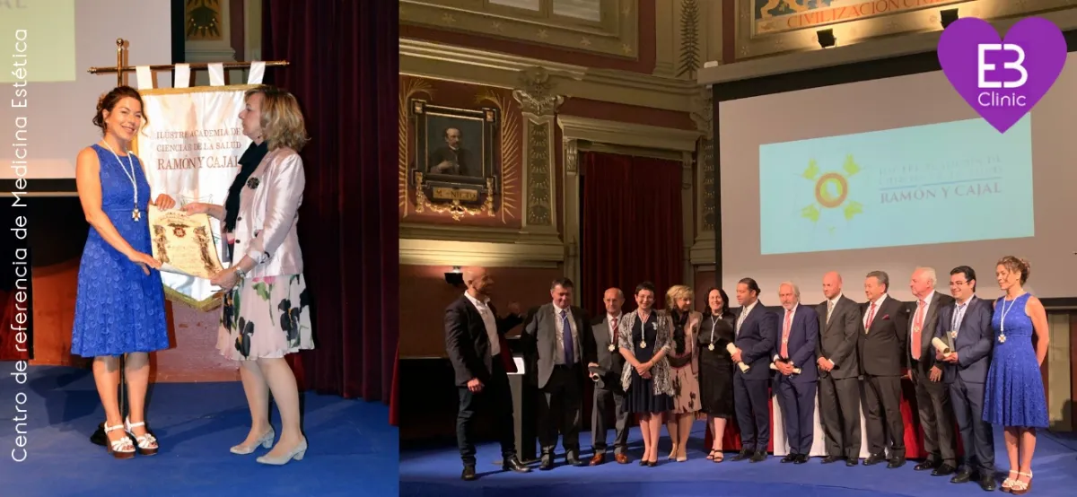Dunia sanchez directora de ebc recibe premio de la ilustre academia de ciencias – Eternal Beauty Clinic Madrid