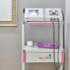 Equipo de radiofrecuencia Indiba en cabina de Eternal Beauty Clinic, Madrid